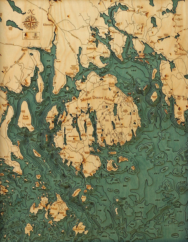 测量水下地形图，探索水下世界的地图技术