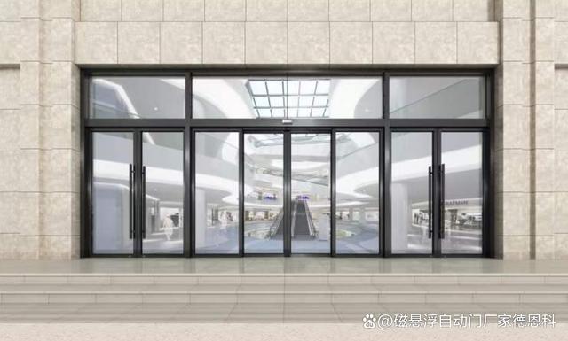 平滑双开自动门，现代建筑的理想之选