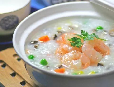 香菇蛋花粥，美味与健康共舞