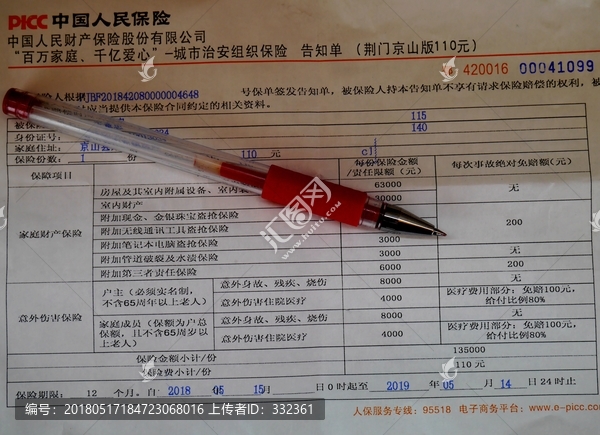 保险保单与发票，保障与凭证的完美结合
