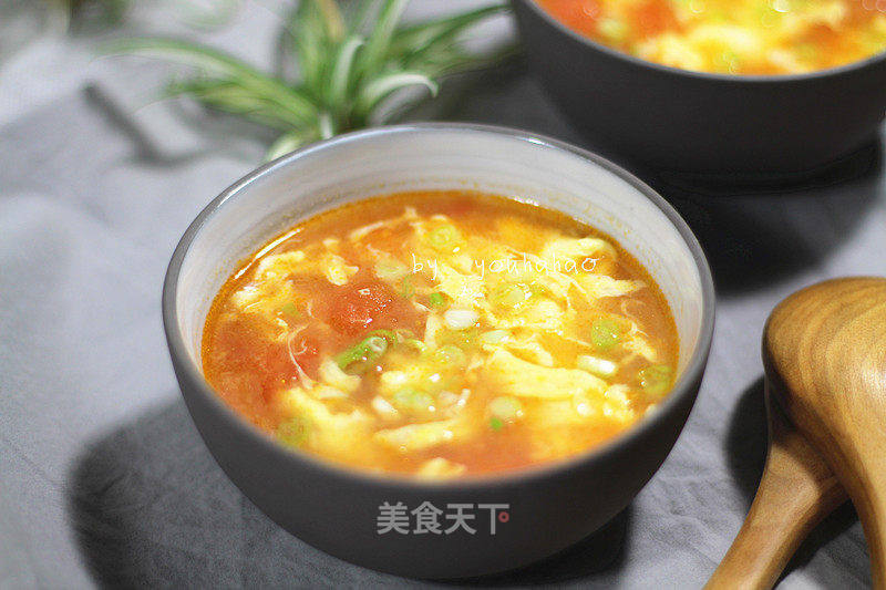 蛋花汤与杏，一场味蕾的奇妙之旅