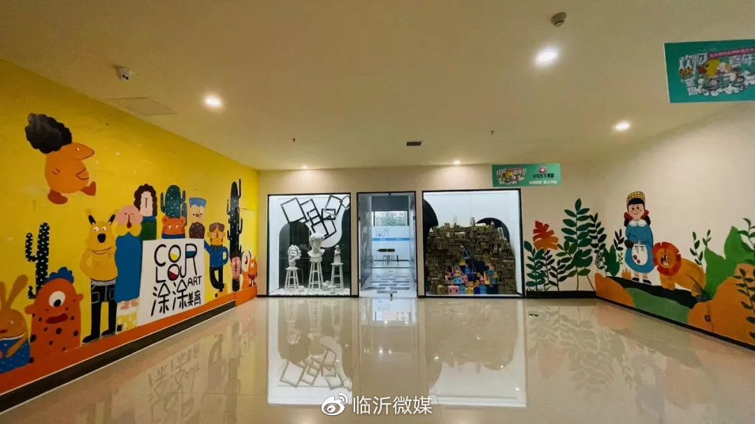 亿童美术墙，点亮空间的彩绘艺术