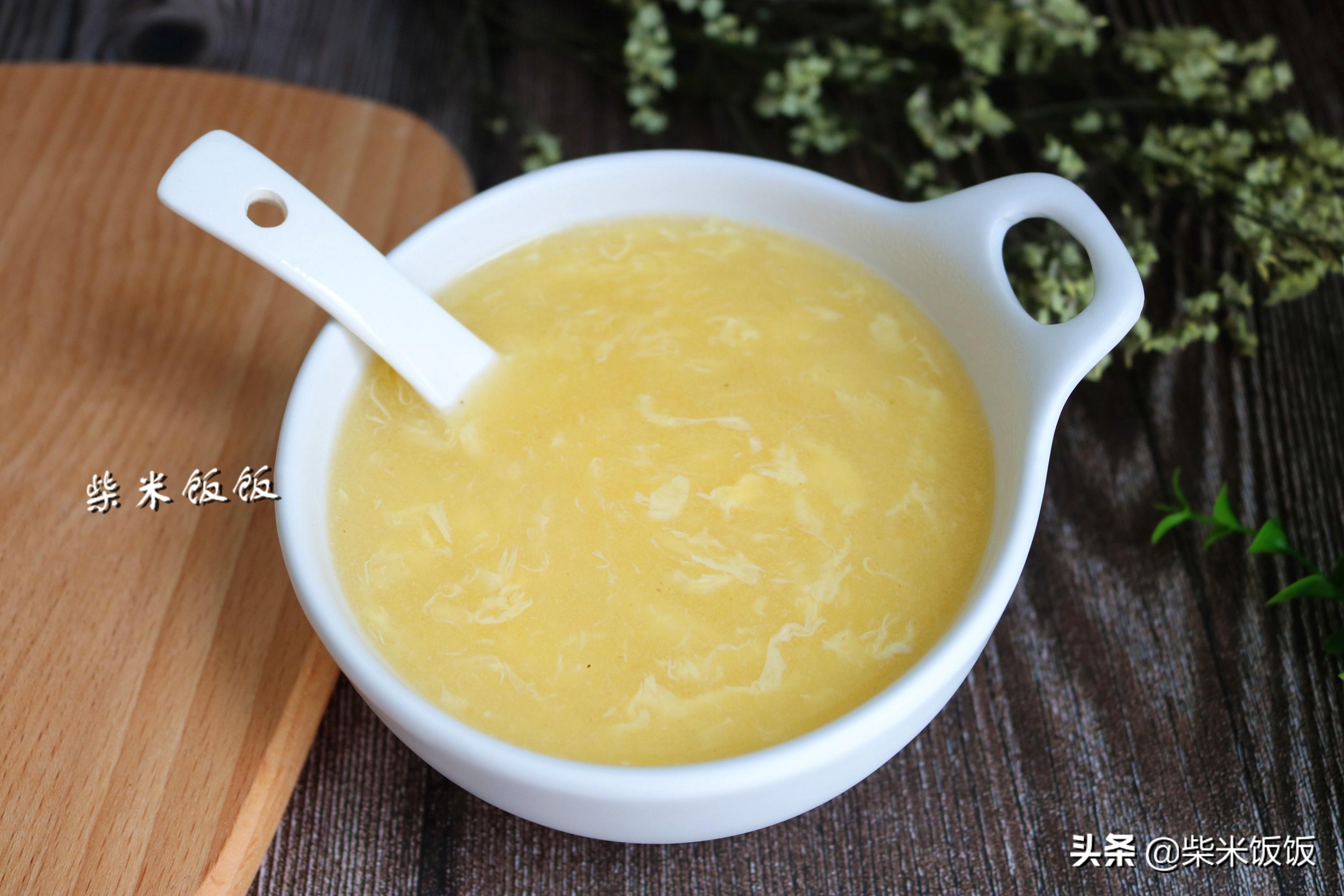 玉米面蛋花羹，一道传统美食的魅力与制作方法
