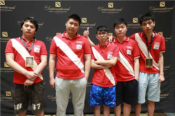 Ti7 CDEC阵容，巅峰之战的英勇队伍