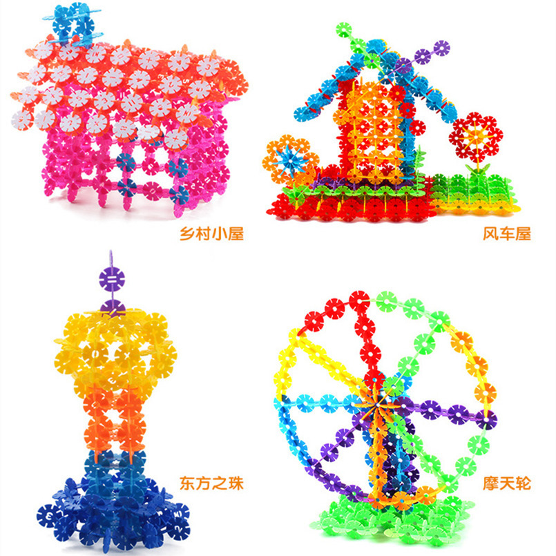 小班美术教案，创意绘制雪花
