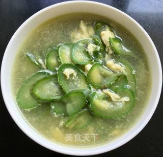 丝瓜笋干蛋花汤，一道美味与健康并存的佳肴